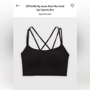 Aerie Hold Up Sports Bra